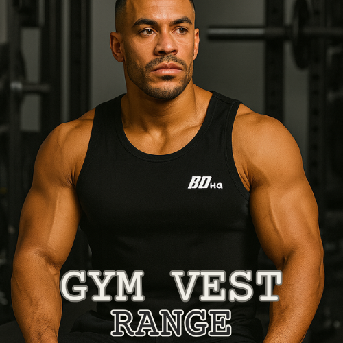 Men’s Gym Singlet & Vest Range