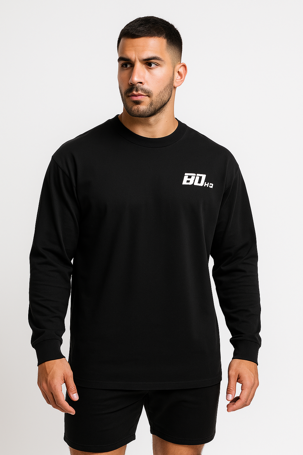 BDHQ: Sweatshirt (270GSM) – Heavyweight Cotton, Drop Shoulder