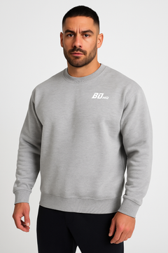BDHQ: Training Sweatshirt (350GSM) – Thick Winter Layer, Loose Fit - Men's Gym Clothes AU 