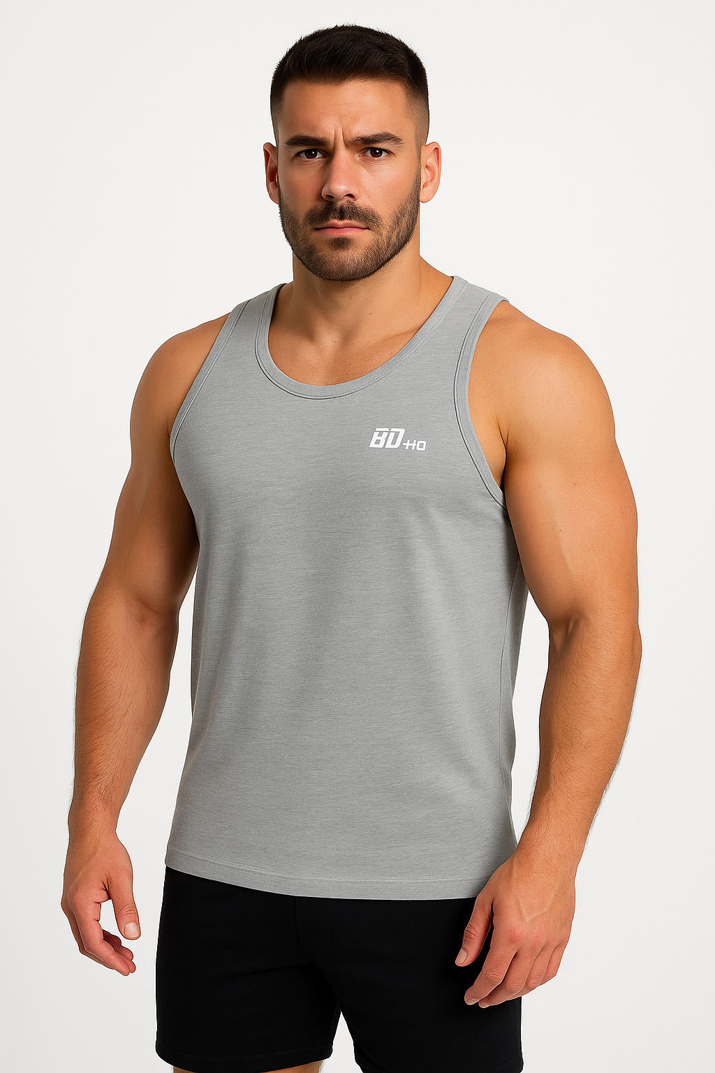 BDHQ: Vest (315GSM) – Slim Muscle Fit, Heavyweight Training Cut