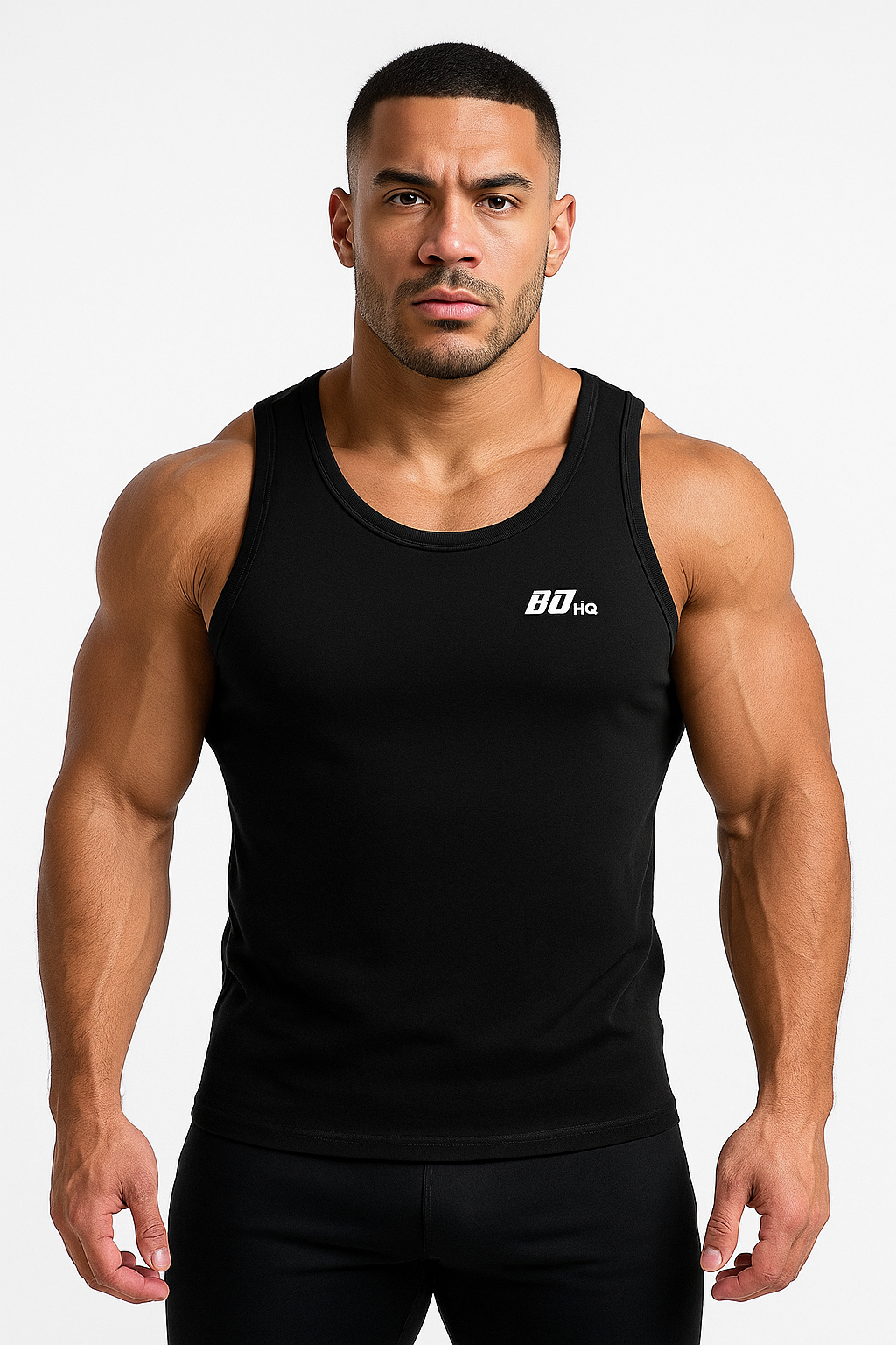 BDHQ: Vest (315GSM) – Slim Muscle Fit, Heavyweight Training Cut