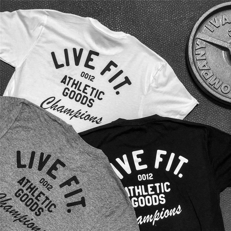 Live Fit's - Athletic Slim T-Shirt