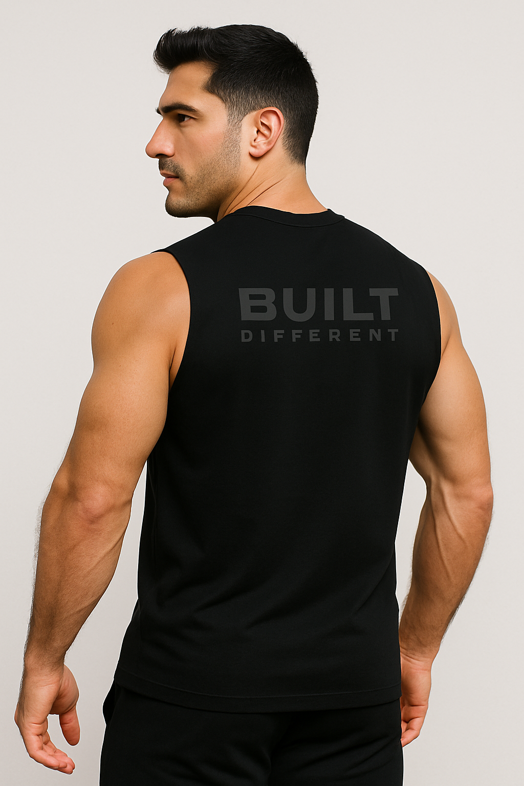 BDHQ: Training Tank (230GSM) – Breathable Cotton, Loose Fit