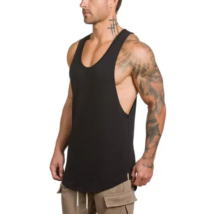 MG's - Long Fit Muscle Vest