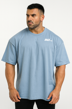 BDHQ: Oversized T-Shirt (190GSM) – Lightweight, Loose Drop Shoulder - Men's Gym Clothes AU 
